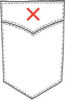 Picture of EMBROIDERED POCKET