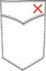 Picture of EMBROIDERED POCKET