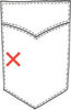 Picture of EMBROIDERED POCKET