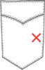 Picture of EMBROIDERED POCKET