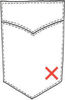 Picture of EMBROIDERED POCKET